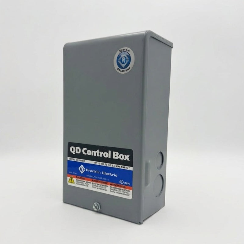 Caja de Control QD para Motor Sumergible 1/2 HP 115 V