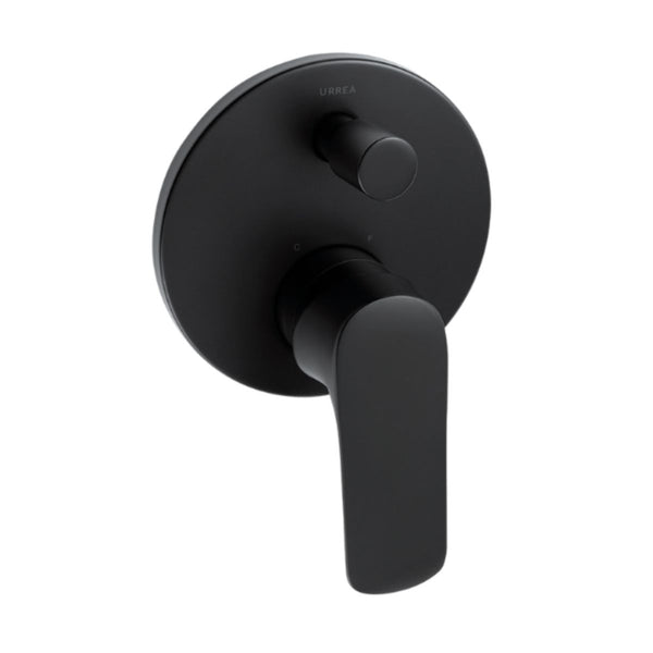 MONOMANDO PARA REGADERA TINA 9438LU.2 NEGRO MATE