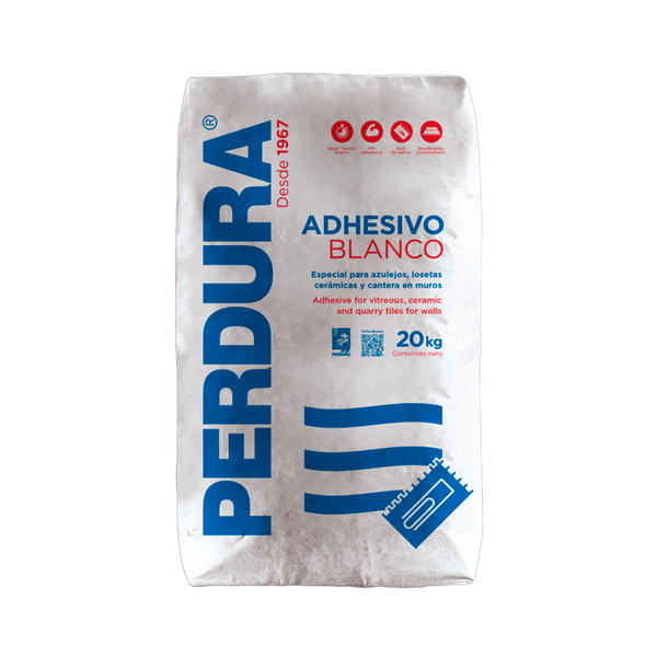 Adhesivo blanco Perdura 20 kg
