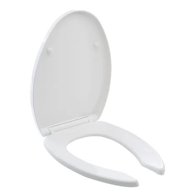 Asiento para inodoro elongado AT-4 blanco