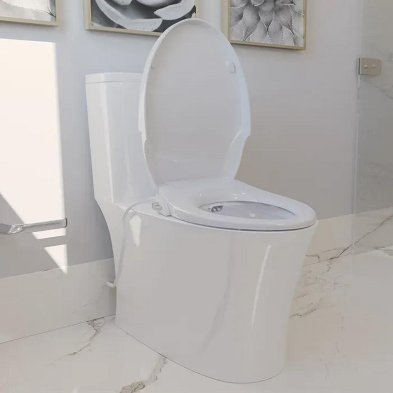 Asiento para inodoro mecánico tipo bidet ATM Blanco