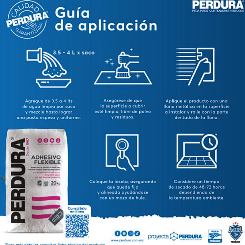 Adhesivo Flexible 20kg