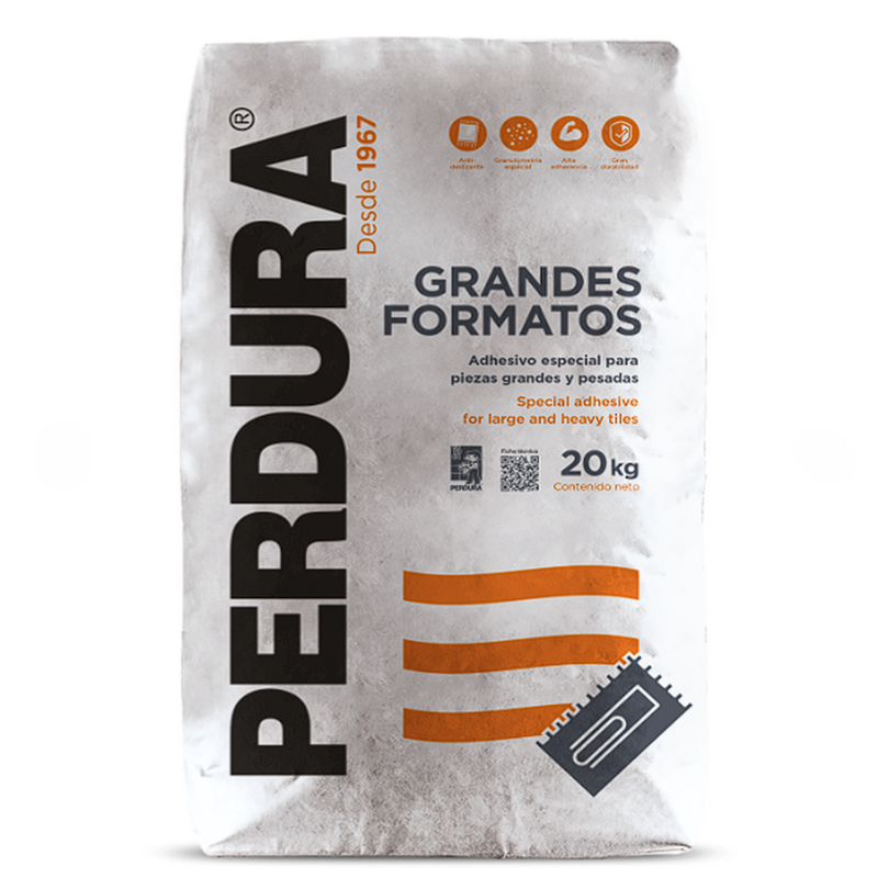 Adhesivo Flexible Grandes Formatos Gris 20kg