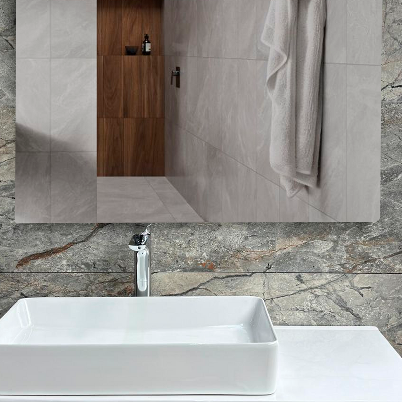 Monomando alto para lavabo noken cromo Curve
