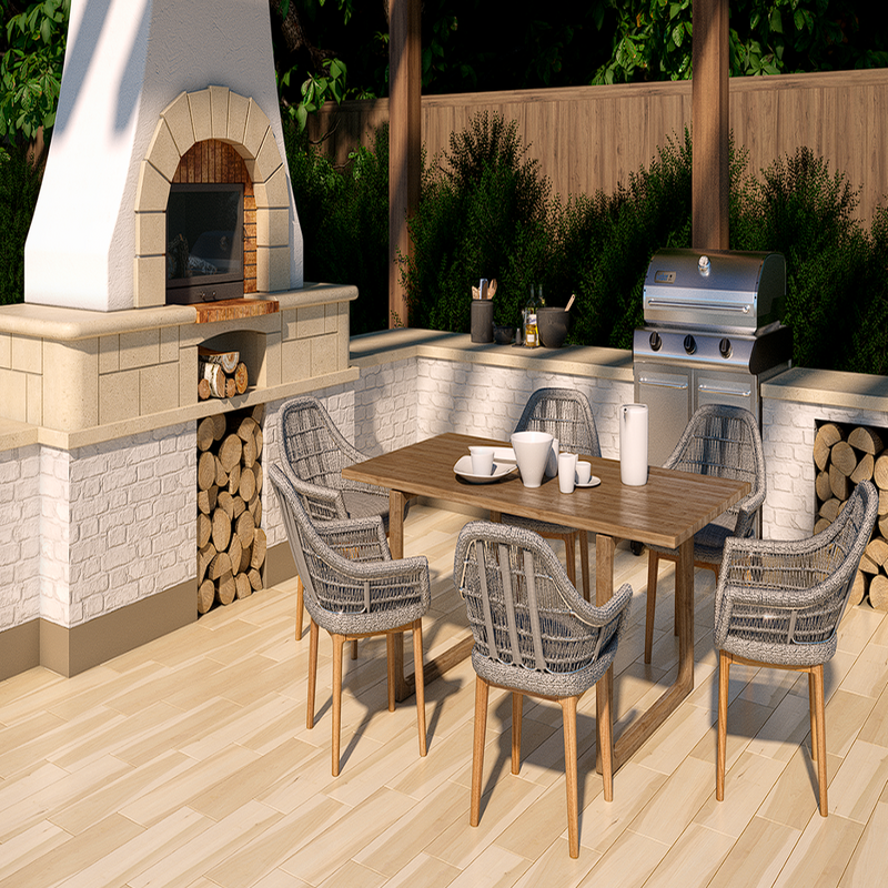 Piso Chapala Miel 18x60.6  cm No Rectificado