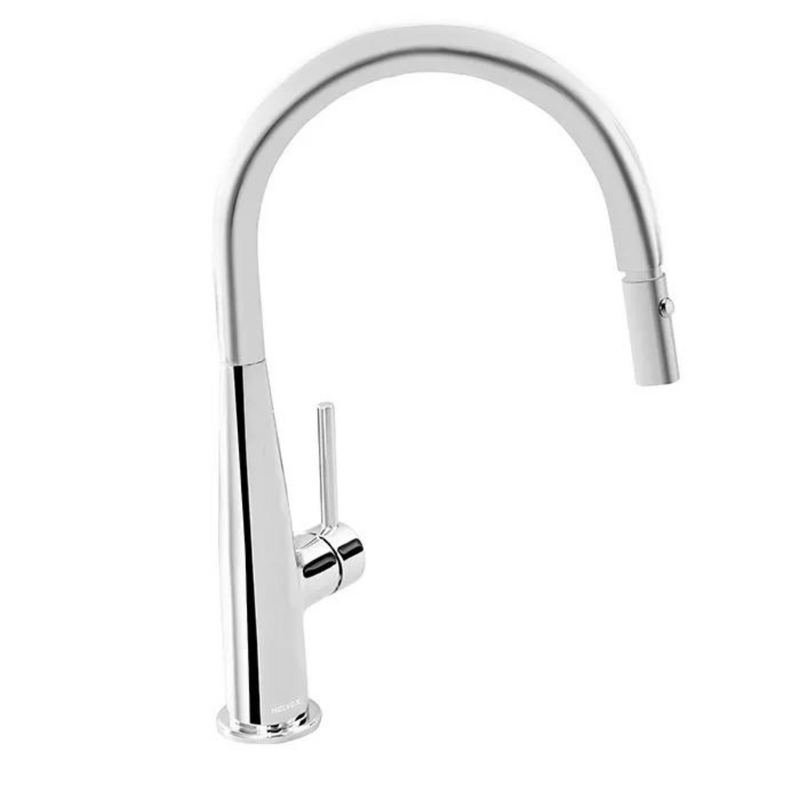 Monomando para cocina cuello giratorio 360° E-309 cromo