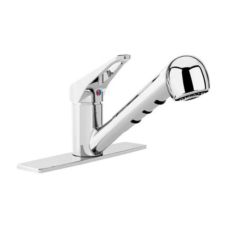 Monomando de cocina cabezal retráctil E-39 cromo