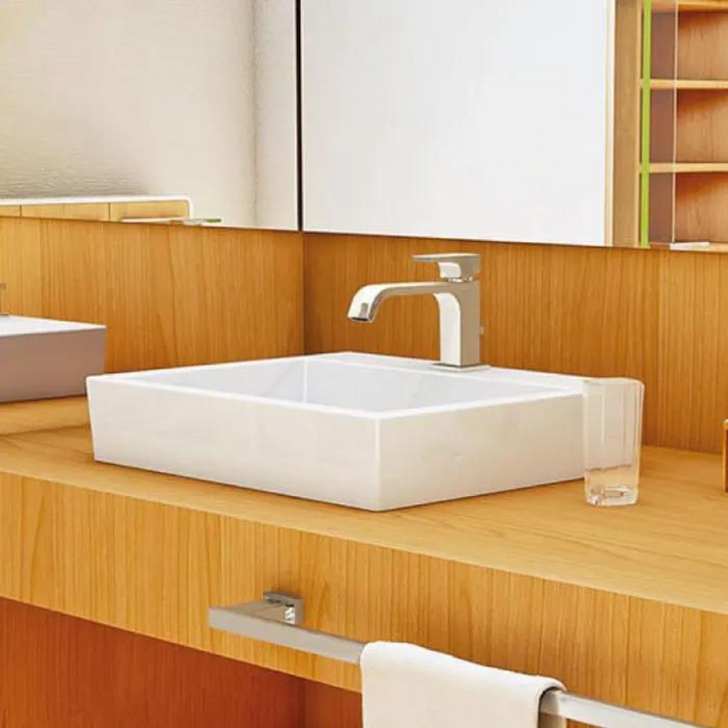 Monomando para lavabo con contra EP-905 Cromo Vertika