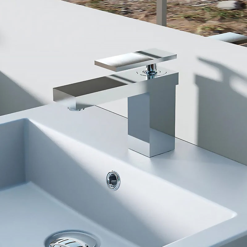 Monomando para lavabo corto acabado cromo EP-93