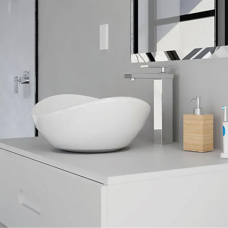 Monomando para lavabo alto EP-933 Cromo