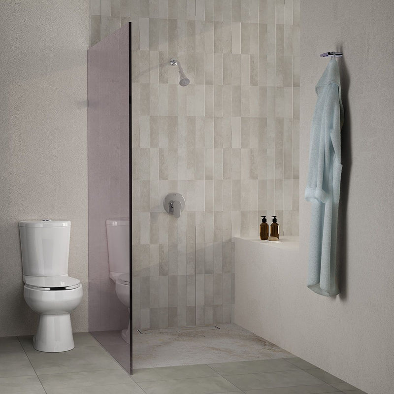 Regadera Potenza Con Brazo y Chapeton H-102-TR011
