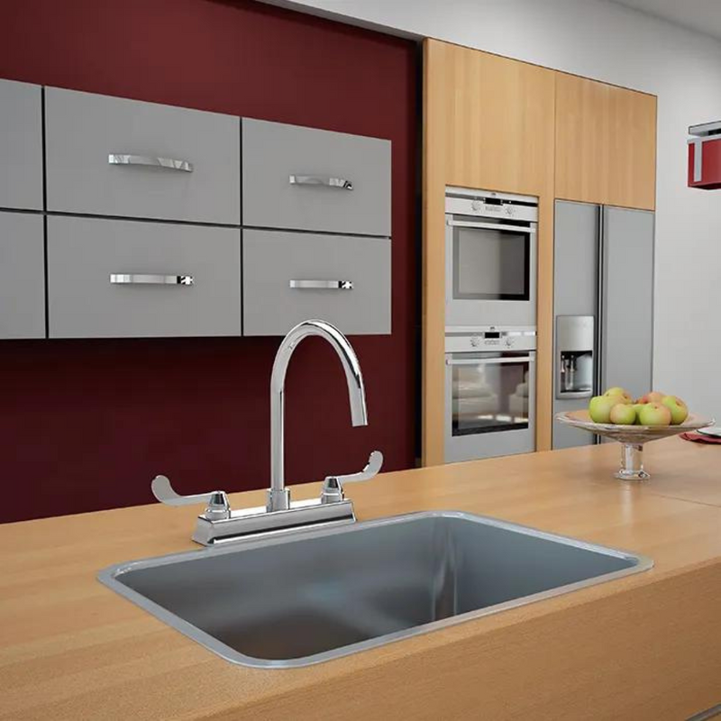 Mezcladora de cocina cuello giratorio HM-38 cromo