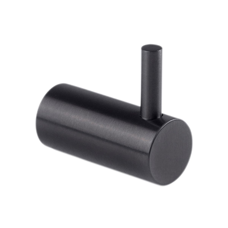 GANCHO SENCILLO INOX.06.2 NEGRO