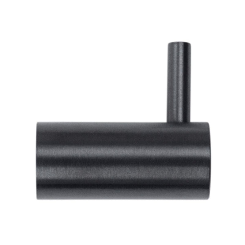 GANCHO SENCILLO INOX.06.2 NEGRO