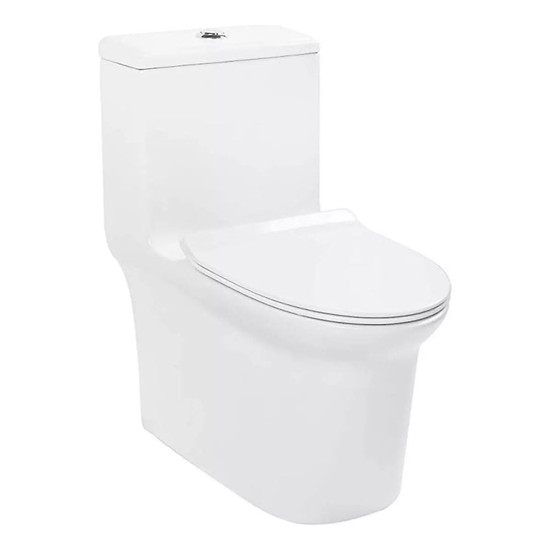 Inodoro alargado Quadro II Asiento Cierre lento