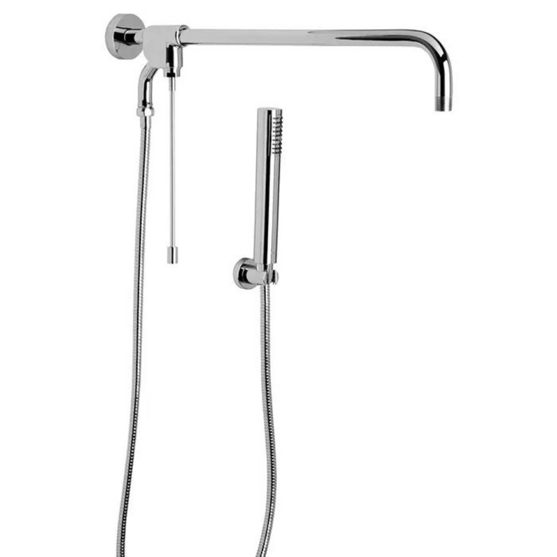 Regadera manual con desviador RM-14 cromo