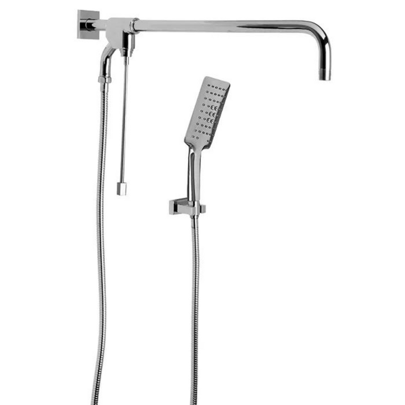 Regadera manual con desviador RM-15 cromo