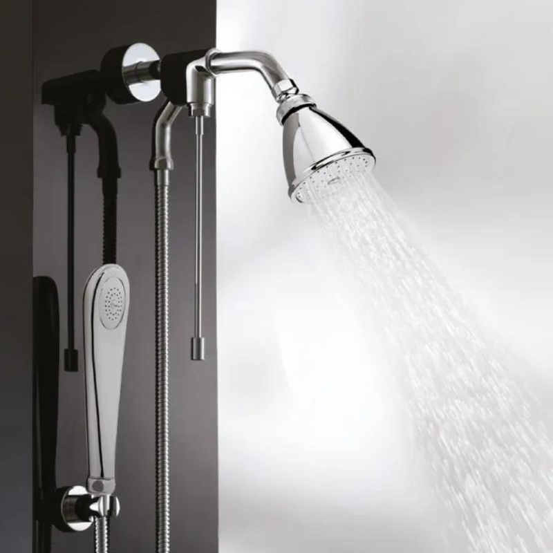 Regadera manual con desviador RM-7 cromo