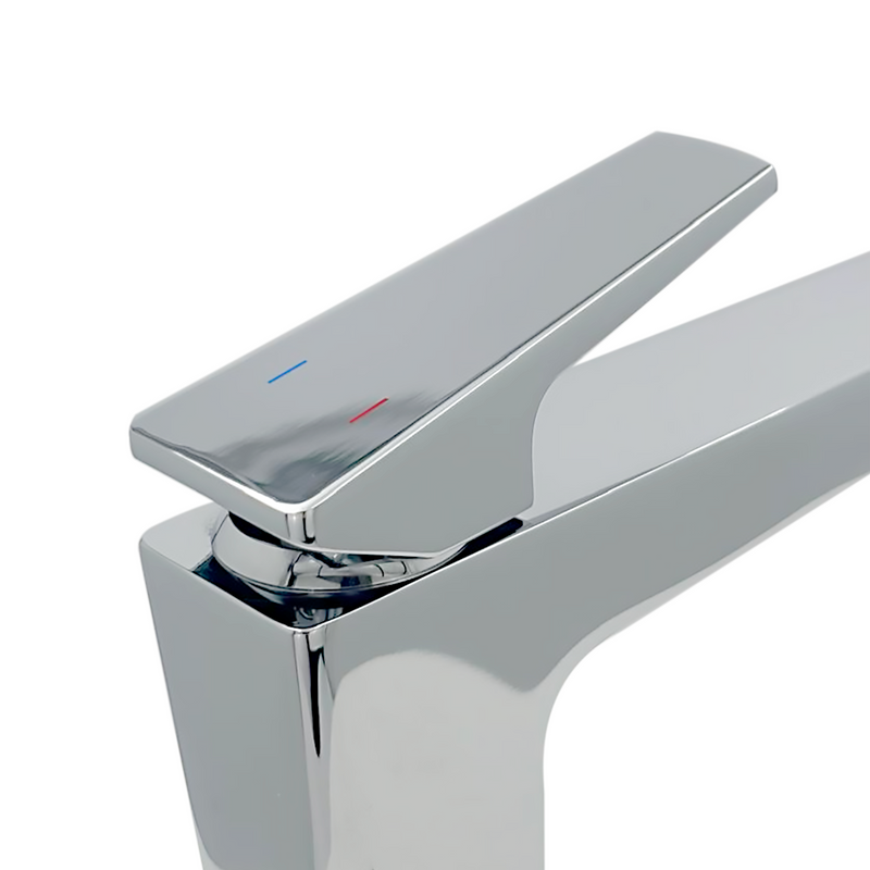 Monomando corto para lavabo Helvex Spiga