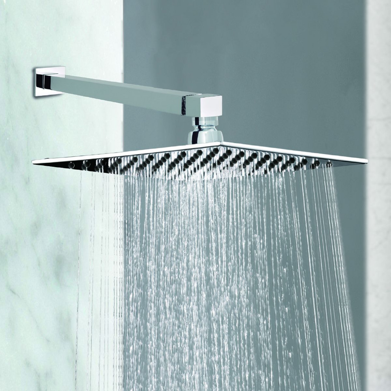 BRAZO PARA REGADERA CUADRADO TR-036 CROMO