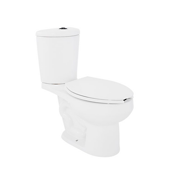 INODORO ALARGADO DE 2 PIEZAS OPTION